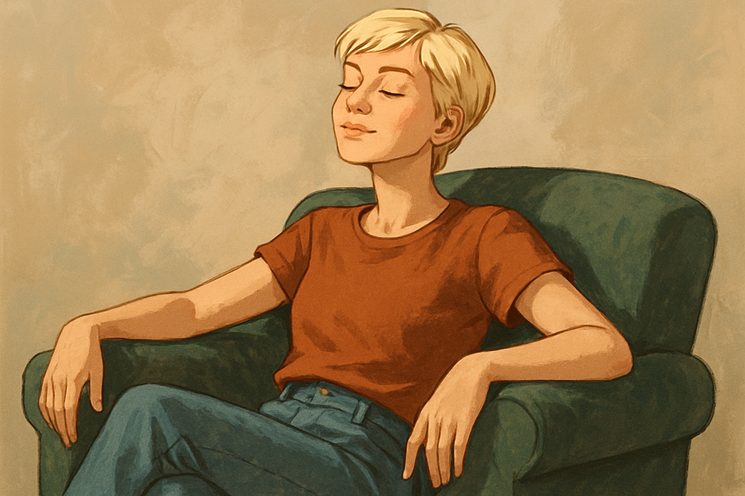 Pause, name what’s here, soften with a long exhale, and choose one supportive next step.

